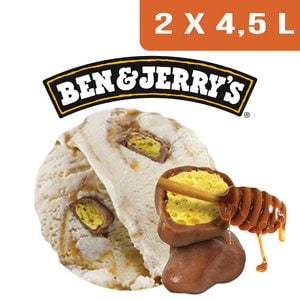 Ben & Jerry's Bac Home Sweet Honeycomb - 2 x 4,5L - 